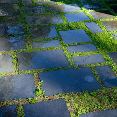 Paysagiste Pays Basque dallage jardin extérieur