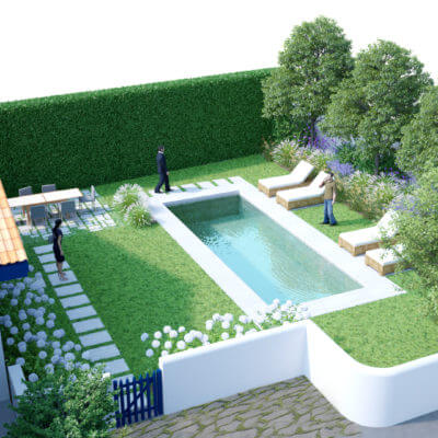 Paysagiste Anglet jardin et piscine