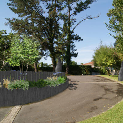 Jardin extérieur design Anglet Pays Basque