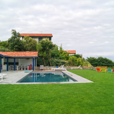 Paysagiste St Jean De Luz jardin piscine