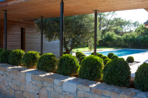 clôture mur jardin