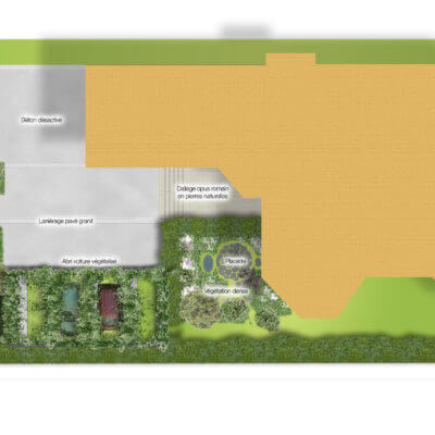 Paysagiste Anglet plan étude jardin