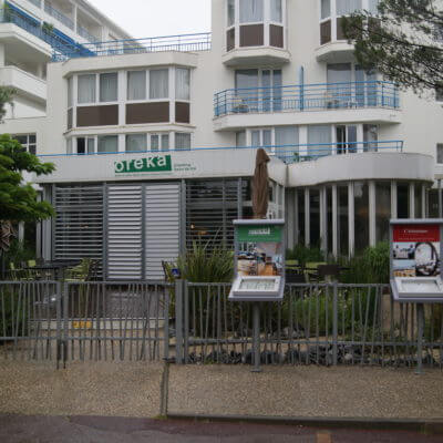 Terrasse snack aménagement Biarritz