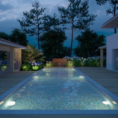 Paysagiste Anglet terrasse piscine