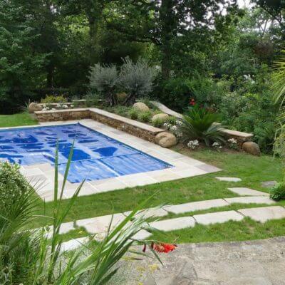 Paysagiste Biarritz création jardin piscine