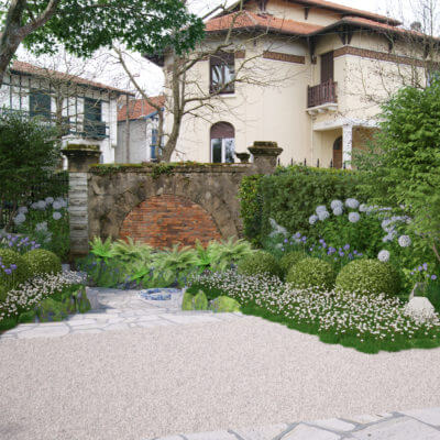 Rénovation d'un jardin à Biarritz